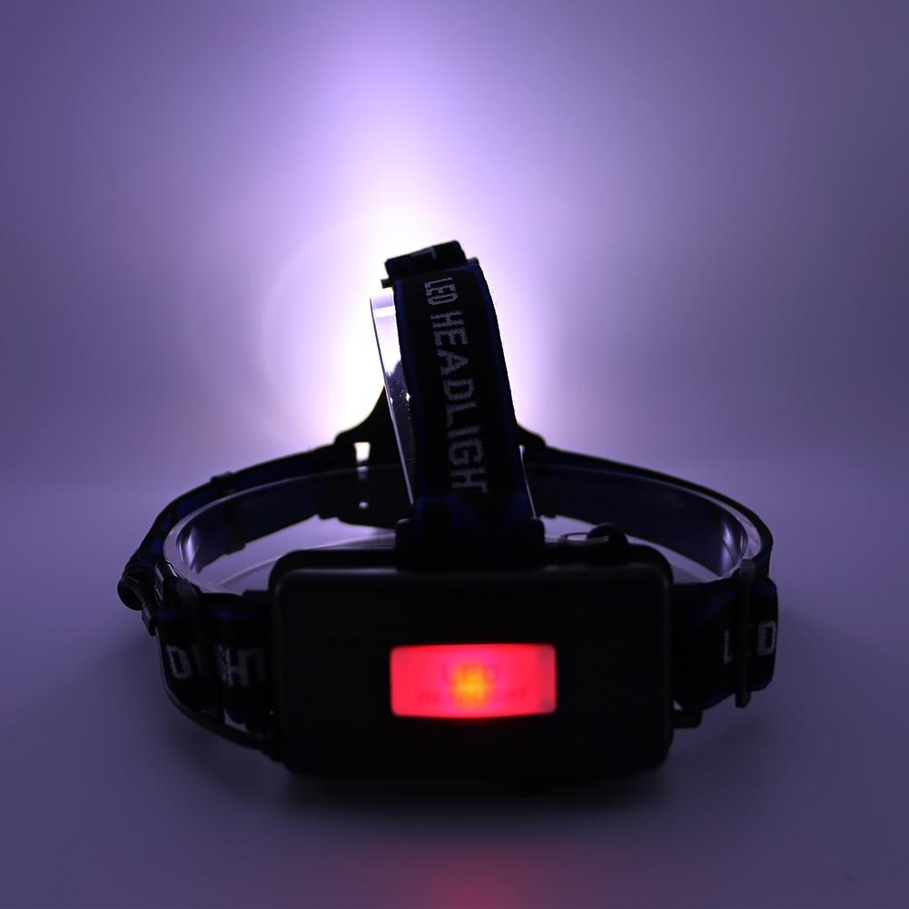 Linterna frontal LED con zoom XML T6 de 5000 lúmenes