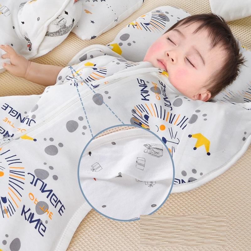Baby Cotton Anti Kick Printed Sleeping Bag Baby - V.I.P Digital Presence