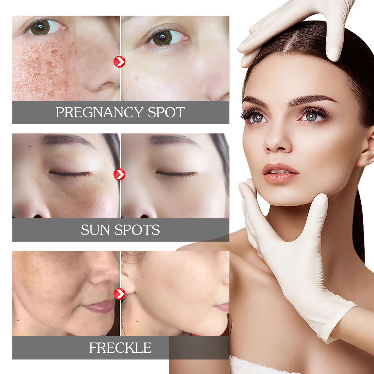 Face Brightening Serum, Lighten Dark Spots Moisturizing And Repairing Fine Lines Brightening Serum - V.I.P Digital Presence
