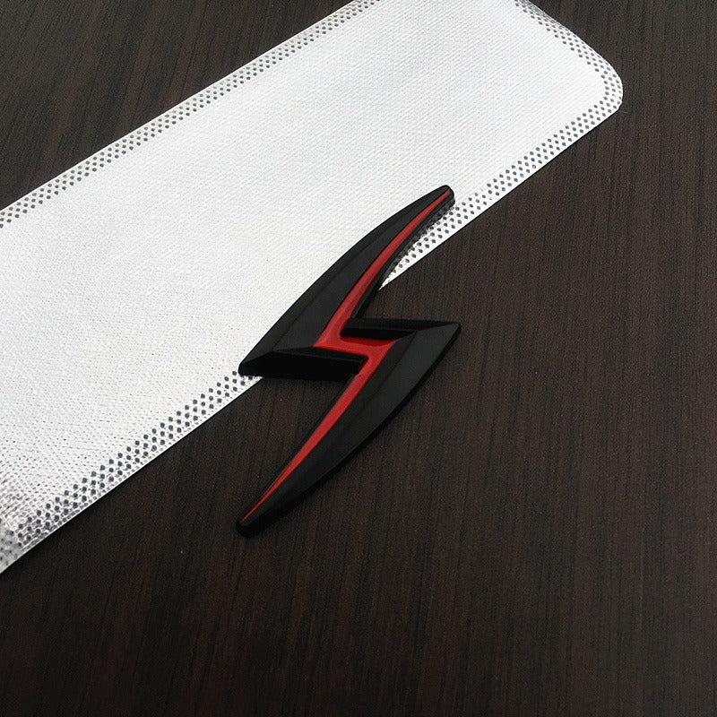 Rear tail sticker, engine hood sticker, creative metal sticker, lightning sticker - V.I.P Digital Presence