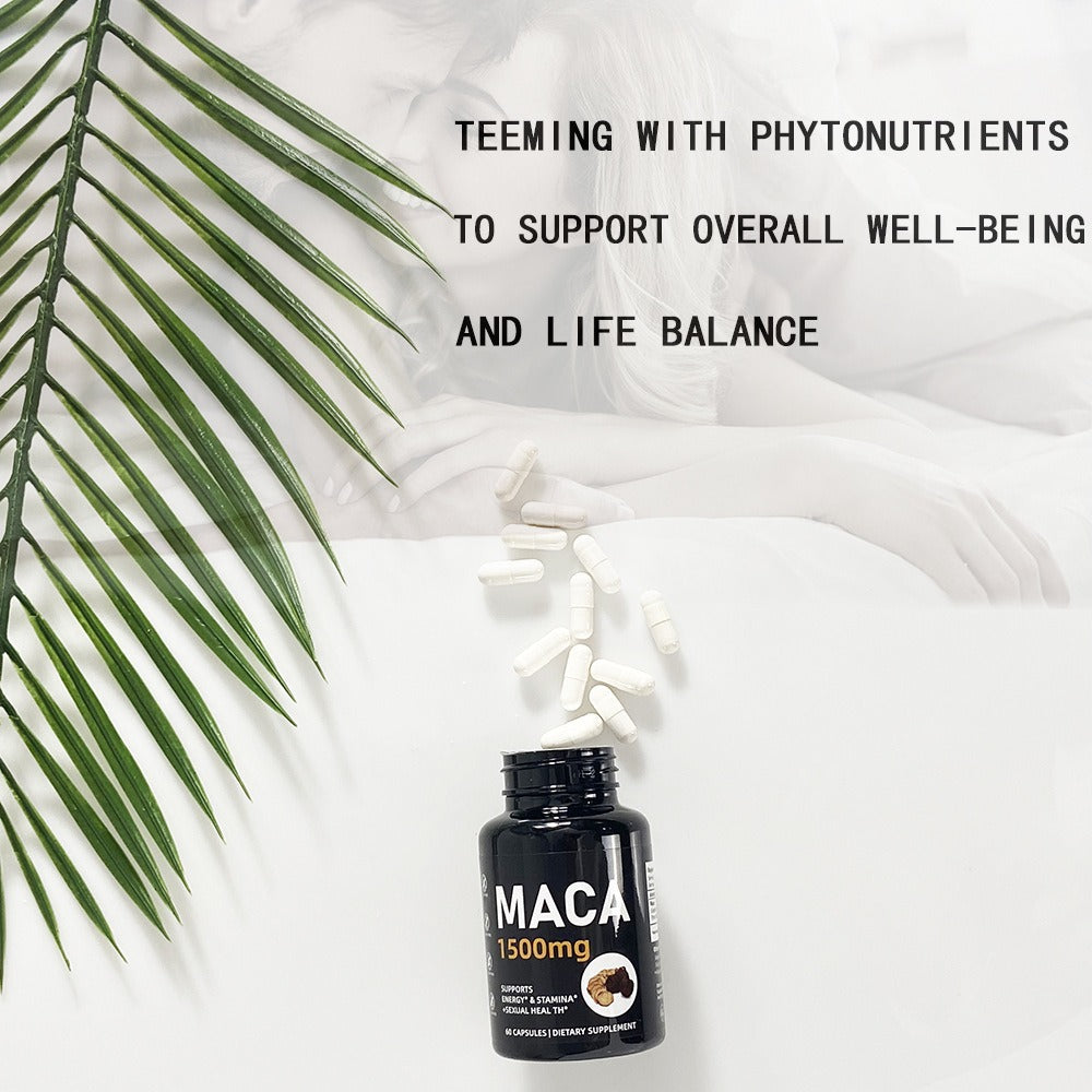 Maca Capsules root herbal supplement maca extract energy stamina maca root extract capsules - V.I.P Digital Presence