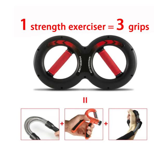 5-20KG Hand Strength Grip Trainer Multifunction Forearm Strength Force Fitness Springs Power Wrist Arm Exerciser Chest Expander - V.I.P Digital Presence