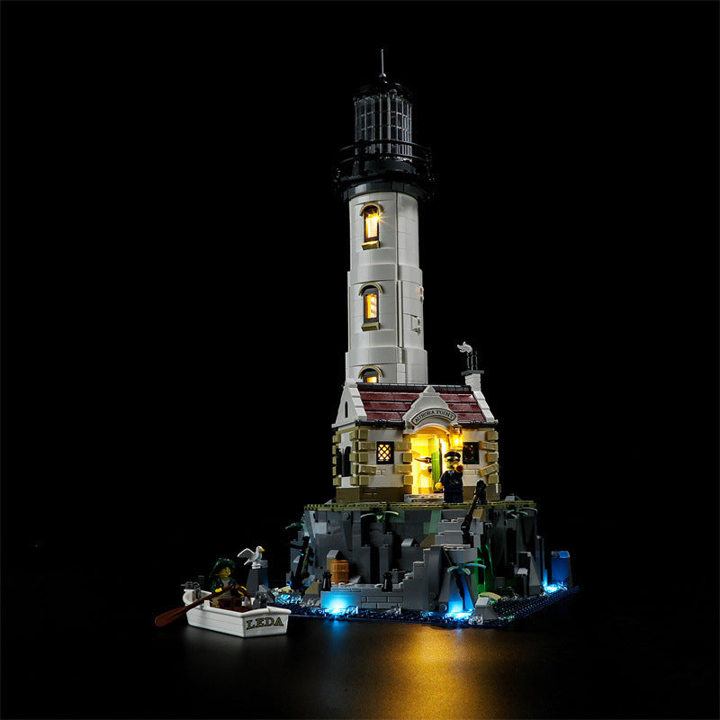 Compatible with LEGO 21335 electric lighthouse building blocks, LED lighting, creative IDEAS splicing lights - V.I.P Digital Presence