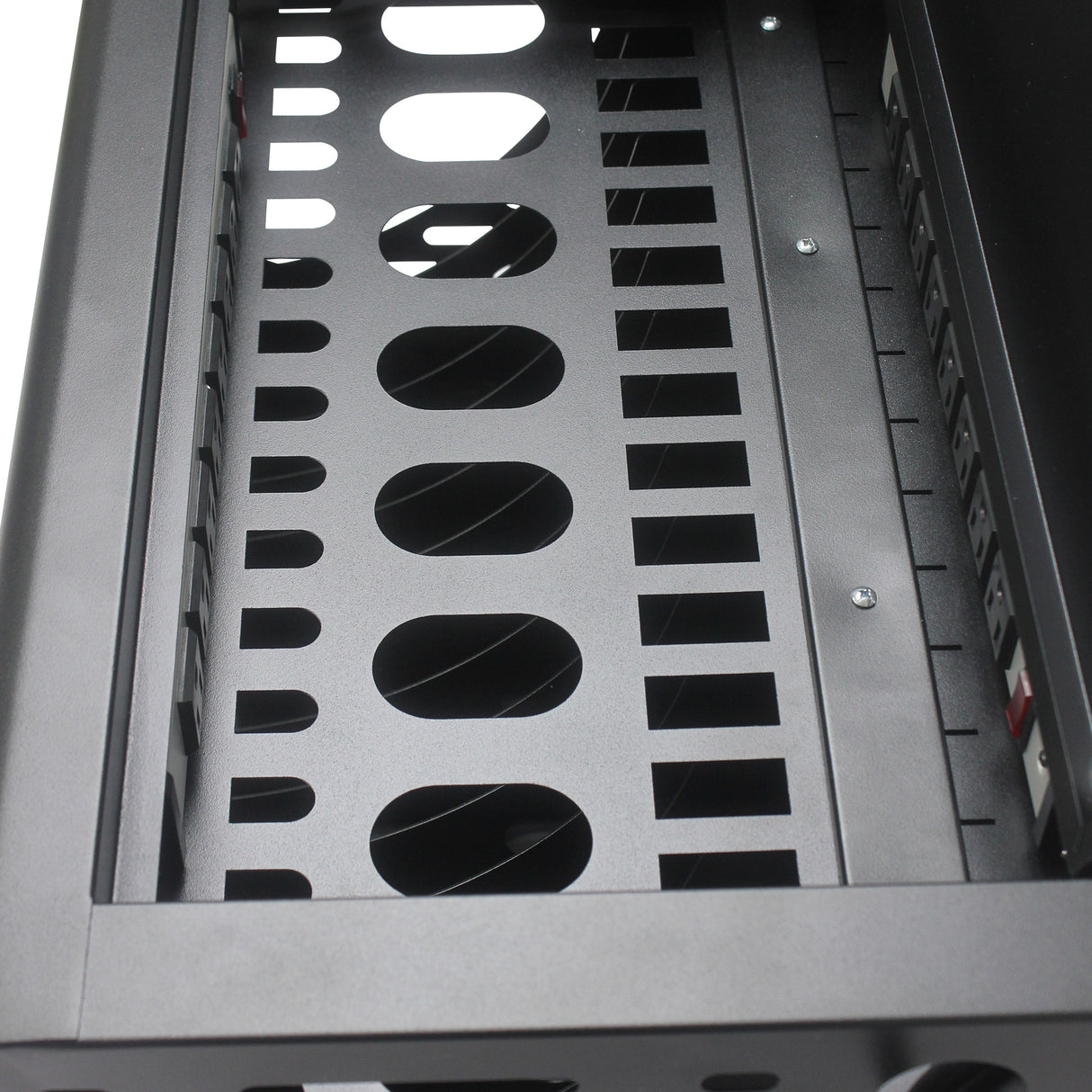 16 Bay Charging Cabinet for Laptop Chromebook Locking Charging Station-BLACK - V.I.P Digital Presence