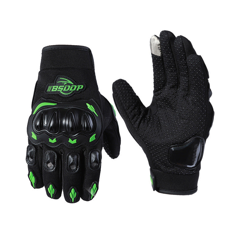 Motorcycle Riding Gloves, All Finger, Summer Breathable, Men's And Women's Electric Vehicles, Anti Fall, Anti Slip, Touch Screen - V.I.P Digital Presence