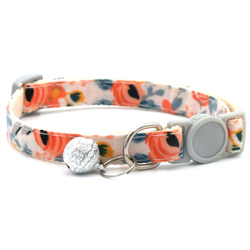 Pet Bandana Pet Collar Daisy Small Floral Sunflower Triangle Scarf for Cats and Dogs - V.I.P Digital Presence