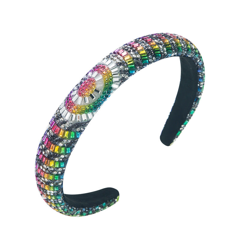 Hair Hoop Fashion Shiny Crystal Baroque Head Hoop French Hair Hoop Small Fragrance Hair Band Hair Accessories - V.I.P Digital Presence