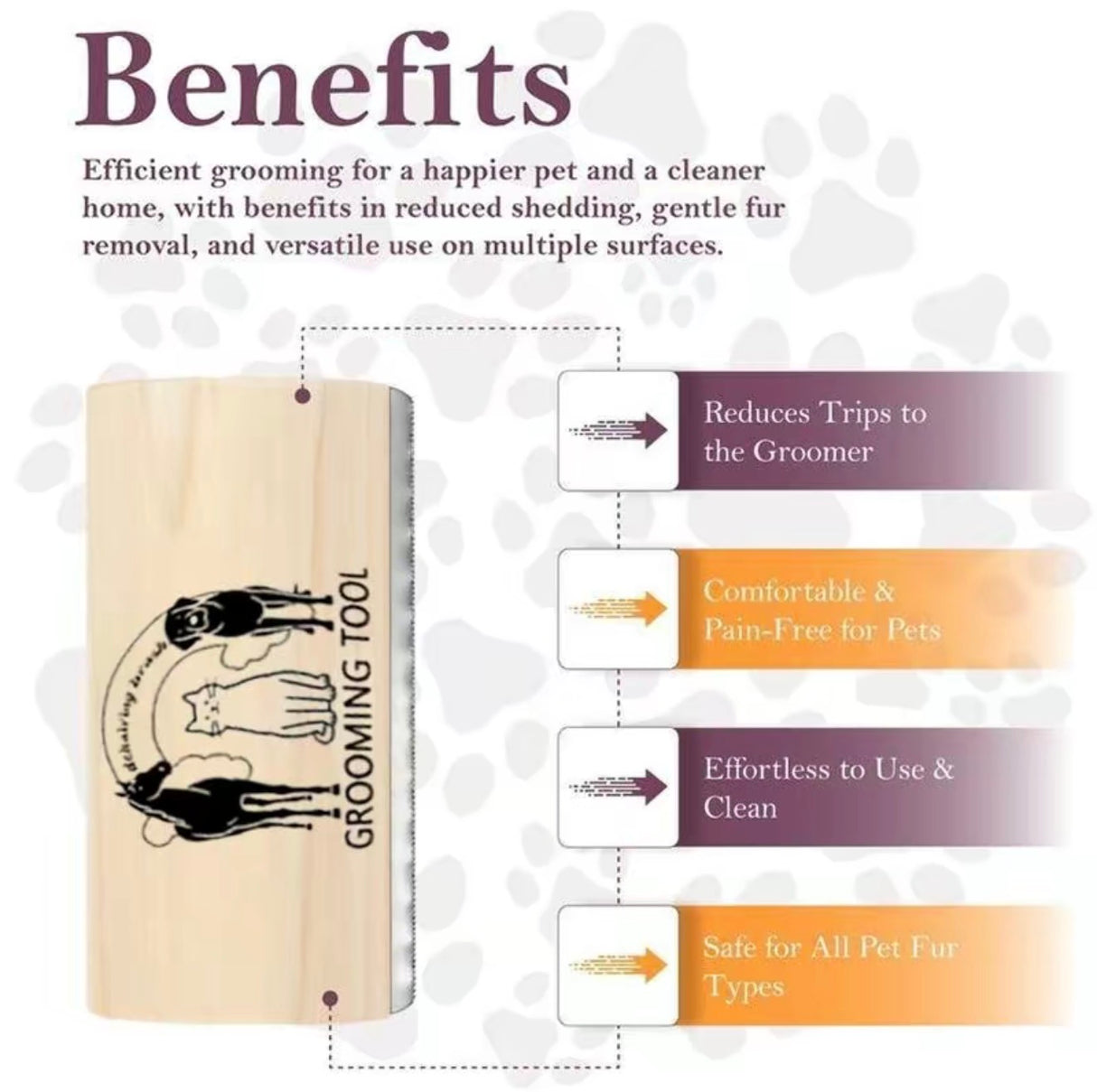 FurEase Pro Deshedding Brush