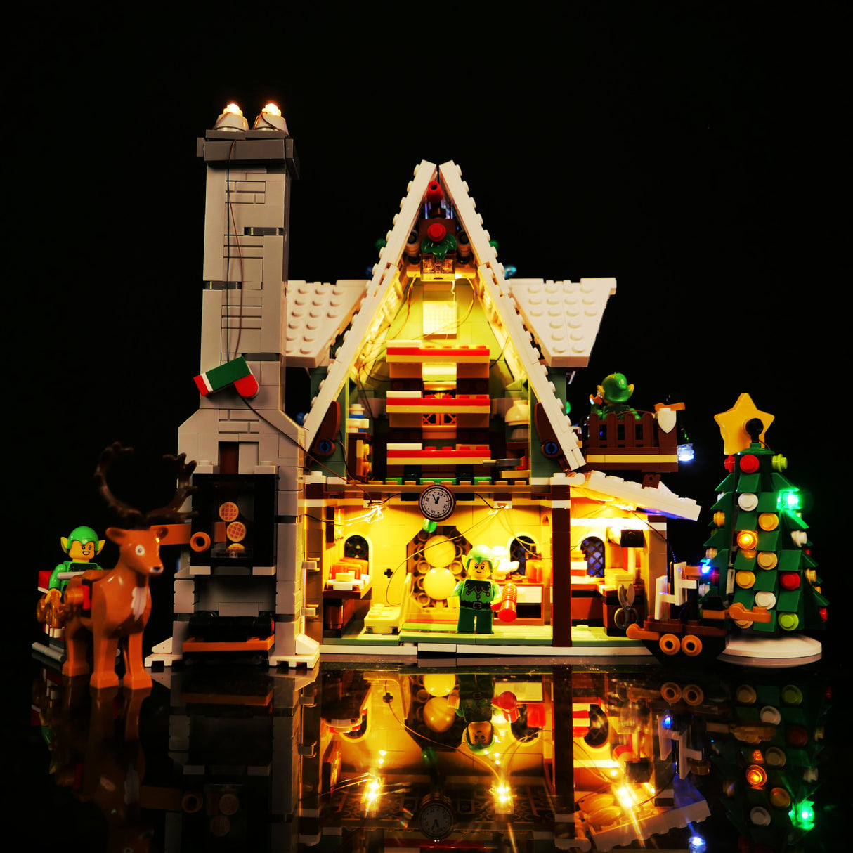 Suitable for LEGO 10275 Christmas Series Elf Magic House LED Remote Control Light - V.I.P Digital Presence