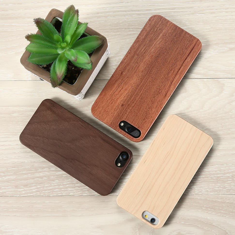 Geniune Bambus Fall Für iPhone 6 6 s Plus 100% Natürliche Holz Abdeckung Für iPhone 5 5 s SE X 7 8 Plus 6 6 s Xr Xs Max Funda Tasche - V.I.P Digital Presence