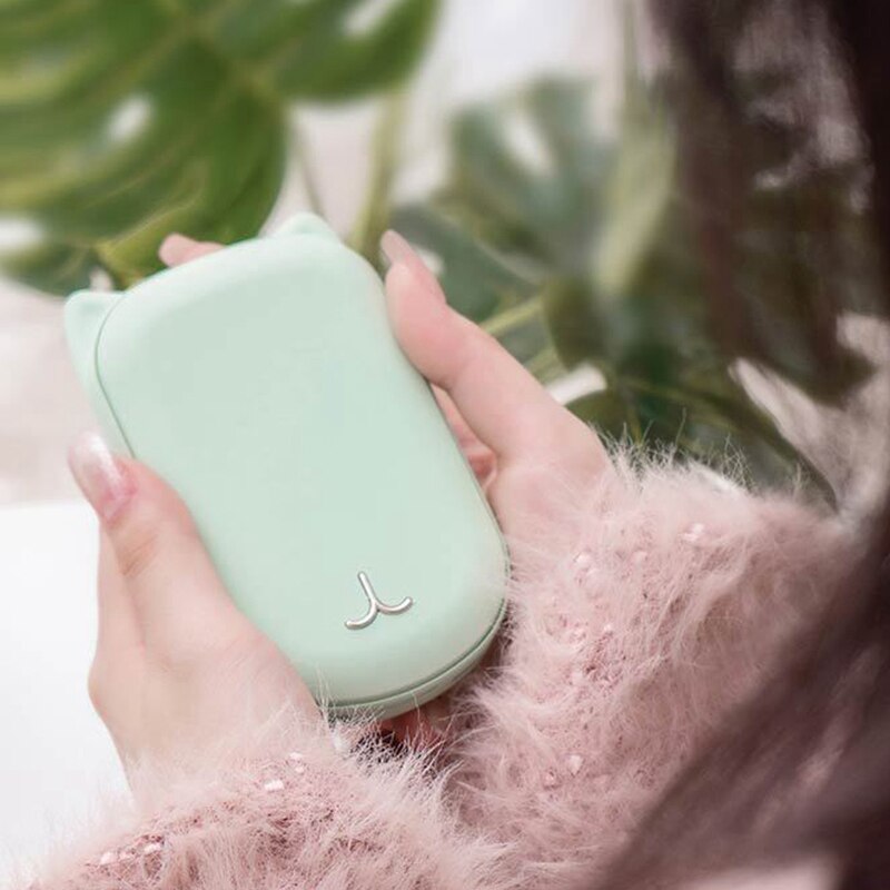 Cute USB Rechargeable Hand Warmer and 3600Ma Power Bank 5V Mini Portable Travel Handy Long-Life Pocket Hand Warmer - V.I.P Digital Presence
