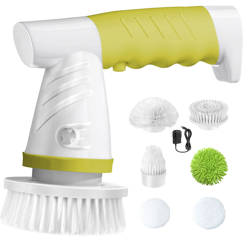 Household Kitchen Hand-Held Electric Dishwashing Brush Creative Bathtub Cleaning Brush Charging Rotary Mop - V.I.P Digital Presence