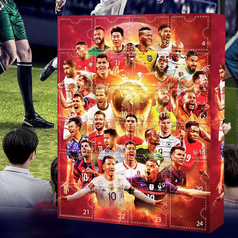 Football Blind Box World Cup PVC Star Ornament Football Star Blind Box Comes to the Football World Handmade - V.I.P Digital Presence