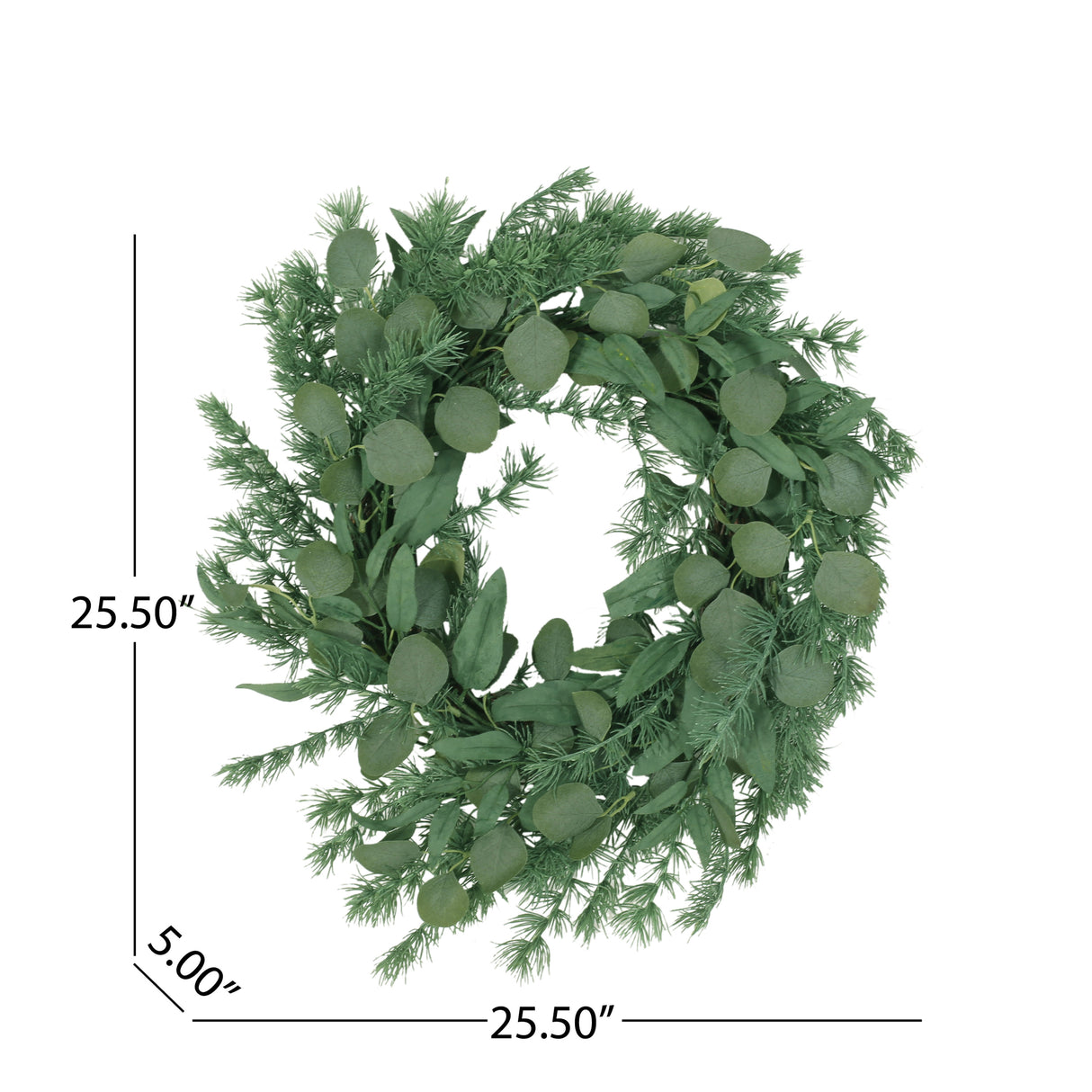 24.5" LEAVES WREATH - V.I.P Digital Presence