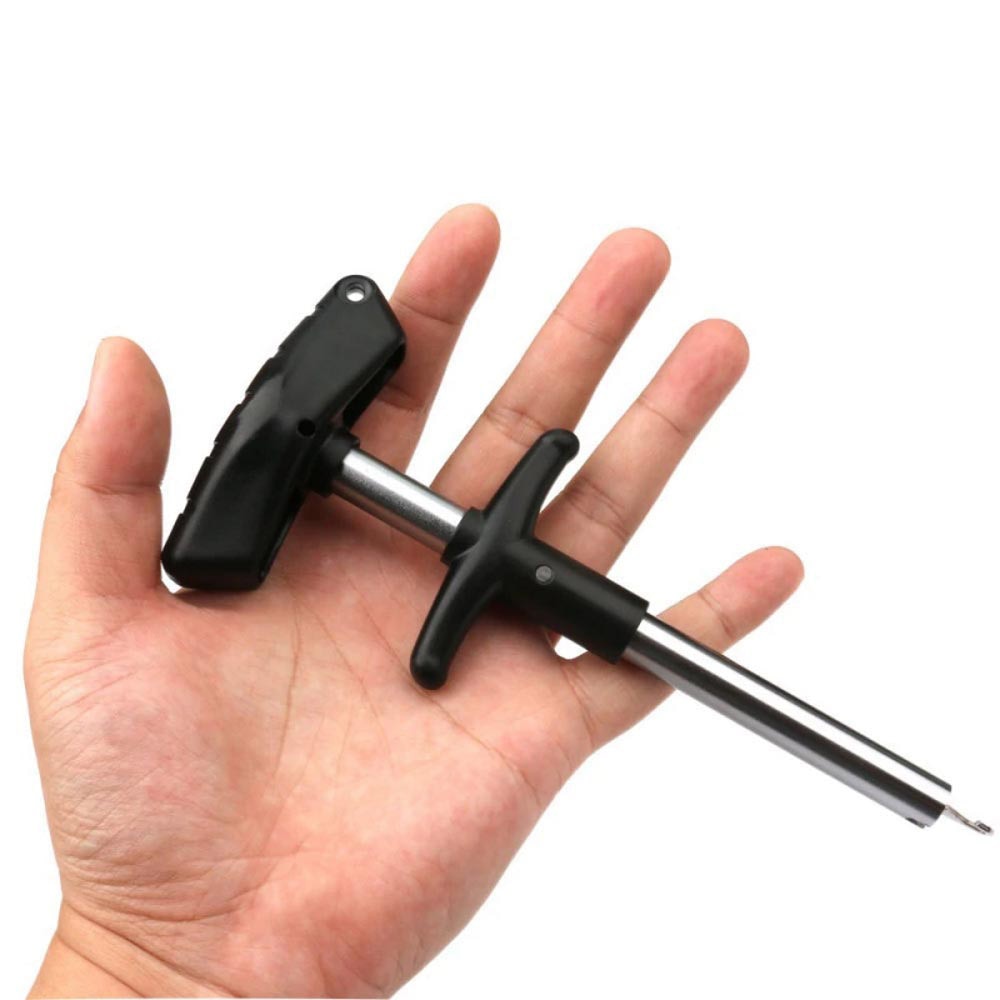 Easy Fish Hook Remover New Fishing Tool Minimizing The Injuries Tools Tackle T-type hook remover hook fishing tool - V.I.P Digital Presence