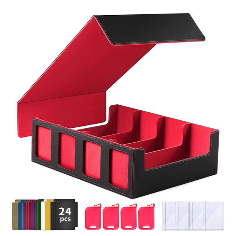 Large-capacity 3000+ Tabletop Game Card Storage Box - Yu-Gi-Oh! & Pokémon Flip-Top Card Case - V.I.P Digital Presence