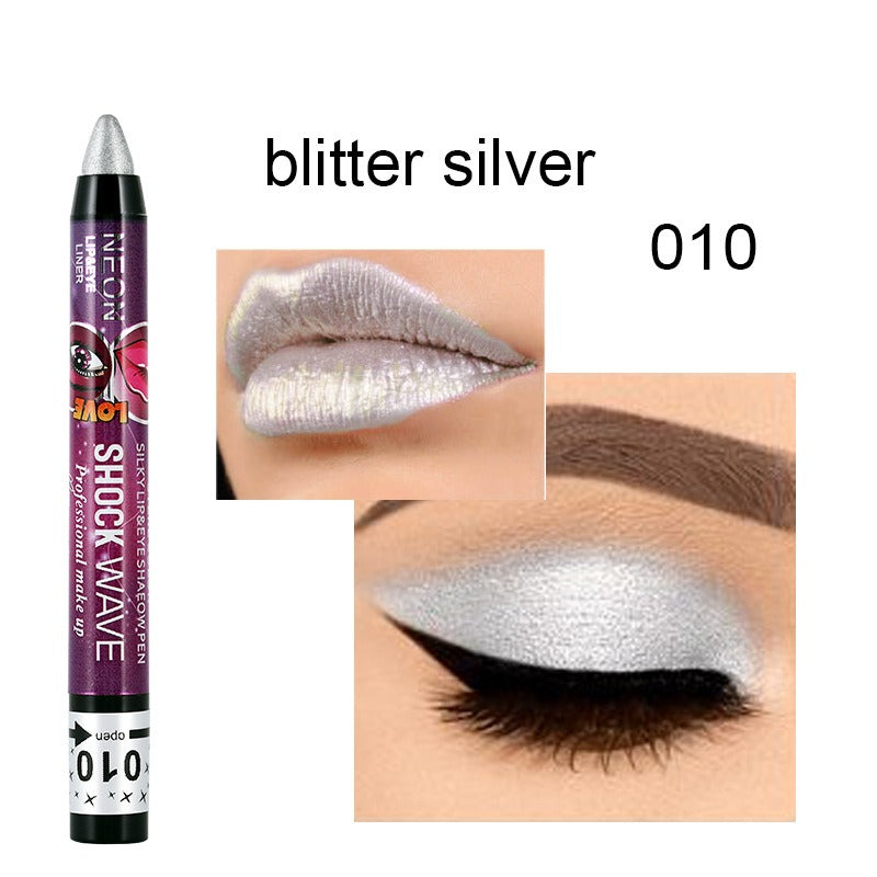 KISS SUSY 36 color eye shadow pencil stick lip pencil 2 in 1 is not easy to smudge - V.I.P Digital Presence