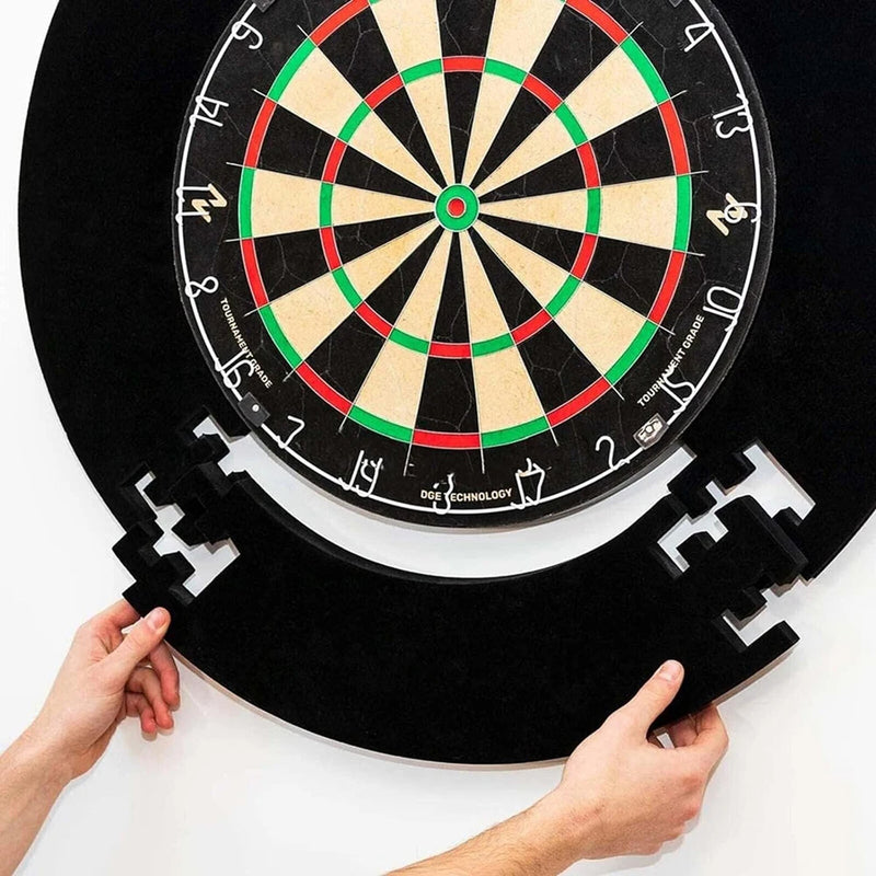 Black Dartboard Surround For Dartboard Universal Wall Protection Splicing Dartboard Surround Ring Dart Accessories - V.I.P Digital Presence