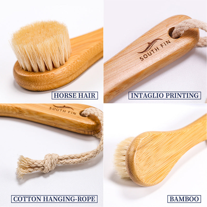 Face Brush Nanzhu Bamboo Facial Cleansing Massage Care Brush - V.I.P Digital Presence