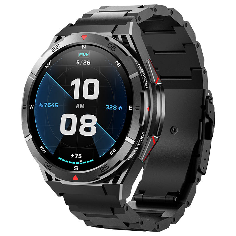 X2B smartwatch Bluetooth call dual band GPS pressure compass outdoor three proof men's wristband - V.I.P Digital Presence