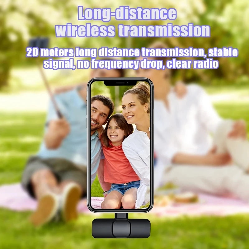 Buttonhole Lavalier Wireless Lapel Microphone Bluetooth Mini Mic For Phone PC Cell Mobile Small Micro Tiny Tie Mike Mikrofon USB - V.I.P Digital Presence