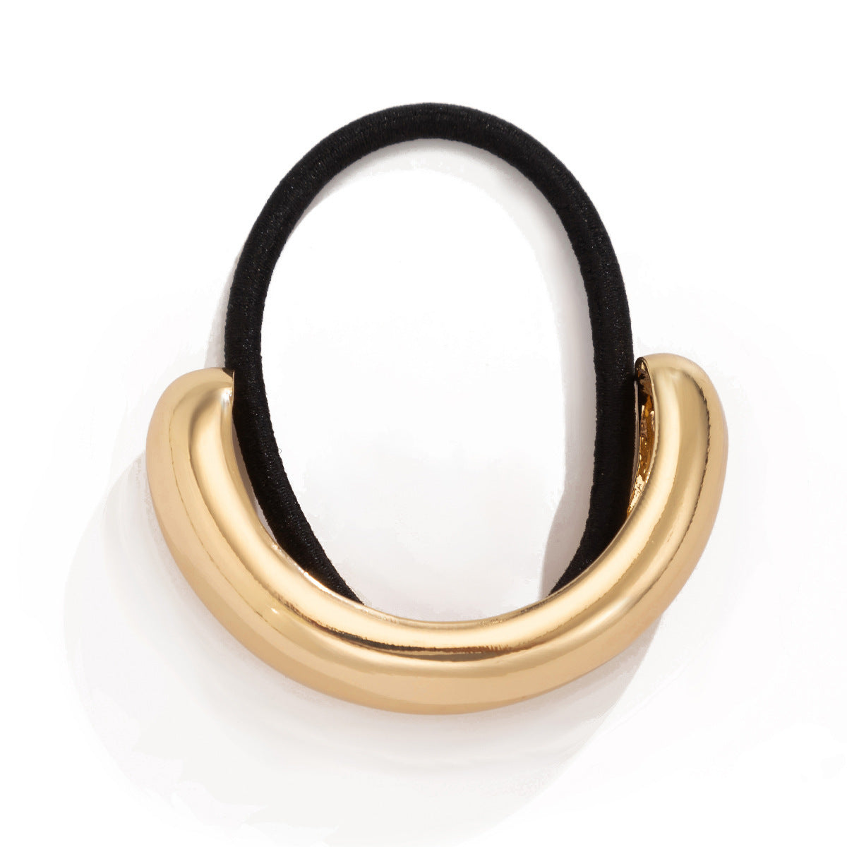 Personalized retro double-layer arc elastic hairpin irregular temperament hair ring - V.I.P Digital Presence