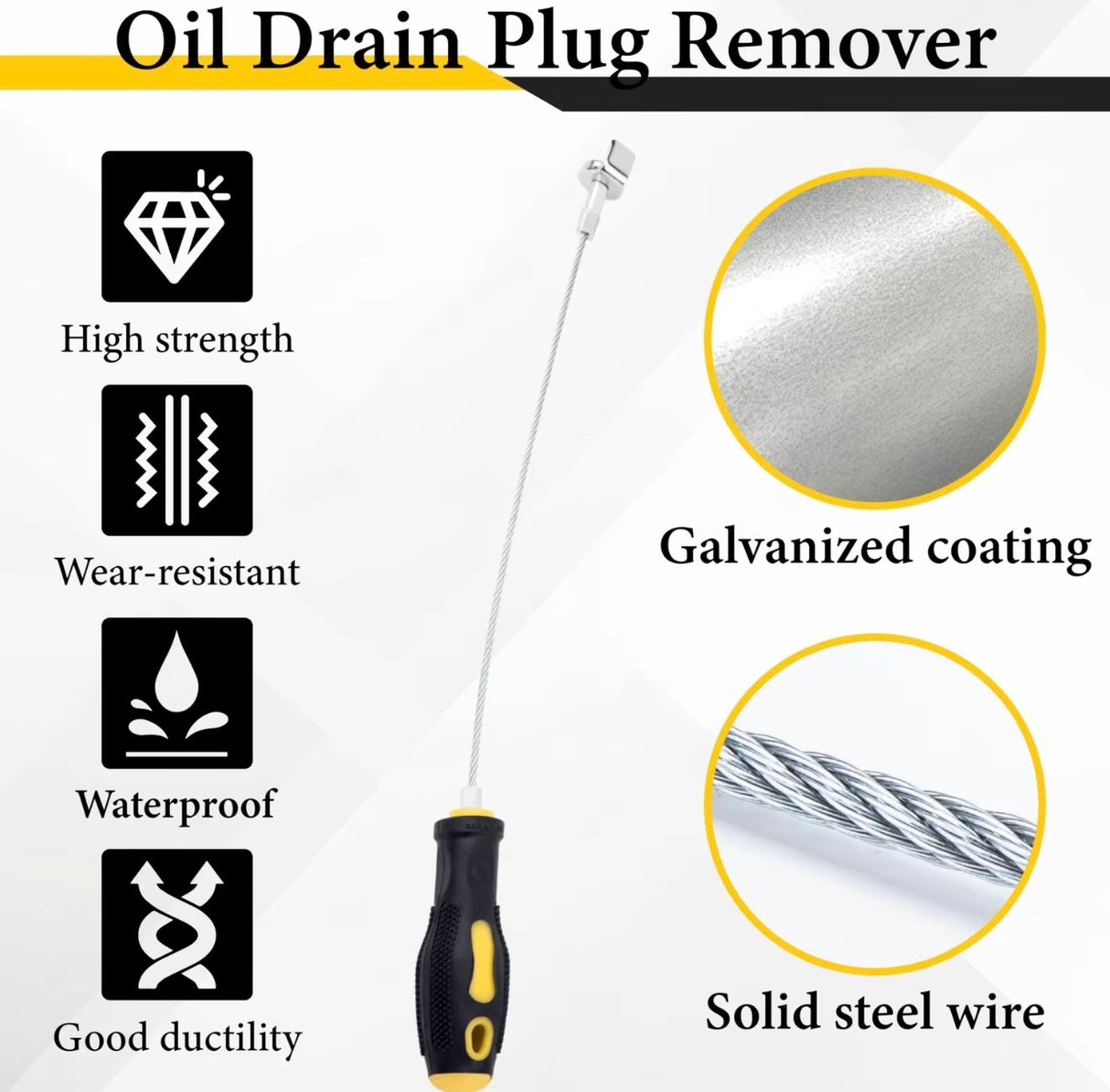 MagDrain Oil Bolt Removal Tool