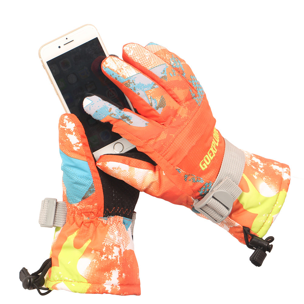 Ski Gloves Men Women -30 Thicken Waterproof Outdoor Motorcycle Snowboard Snowmobile Snow Mittens Winter Girls Male - V.I.P Digital Presence