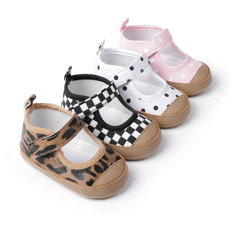 Baby Girls Shoes Rubber Sole Velcro Anti-Fall Toddler Shoes Baby Shoes Babyshoes - V.I.P Digital Presence