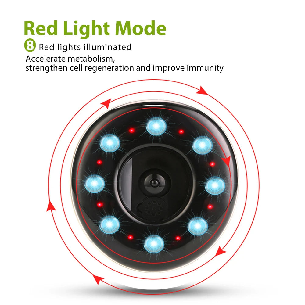 Intelligent Gua Sha LCD Display Cupping Device Body Scraping Massage Relax Meridian Dredging Hot Compress Red Light - V.I.P Digital Presence