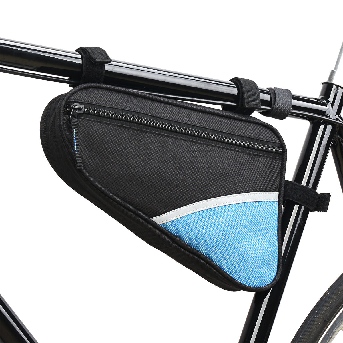 Bolsa para bicicleta de gran capacidad, bolsa triangular para bicicleta de montaña y carretera, bolsa para colgar en el sillín, bolsa para herramientas, bolsa para ciclismo