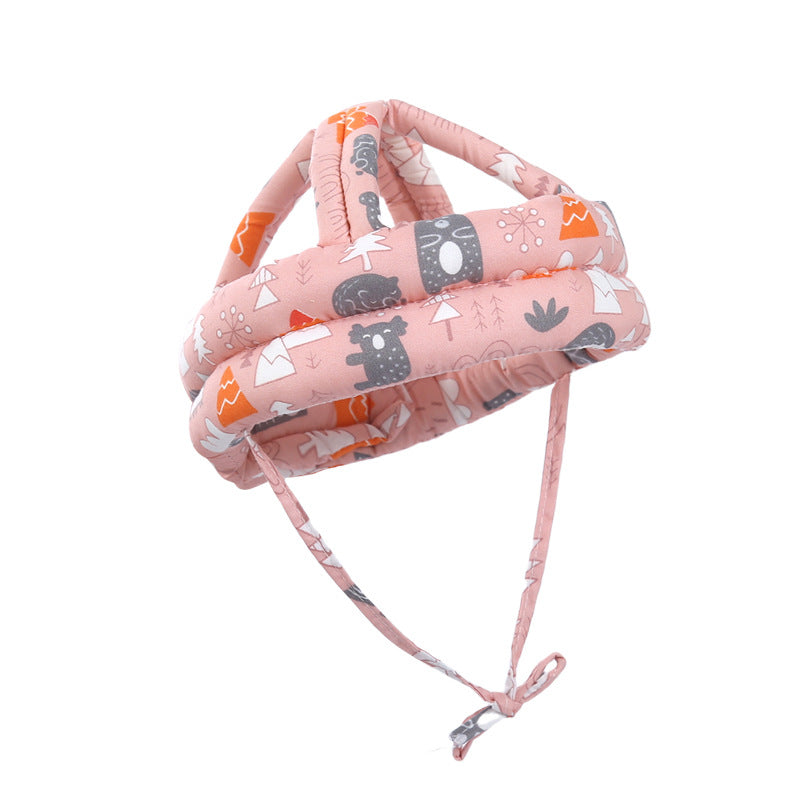 Baby anti-collision hat baby walking anti fall hat children's anti fall head protection hat safe breathable and washable - V.I.P Digital Presence
