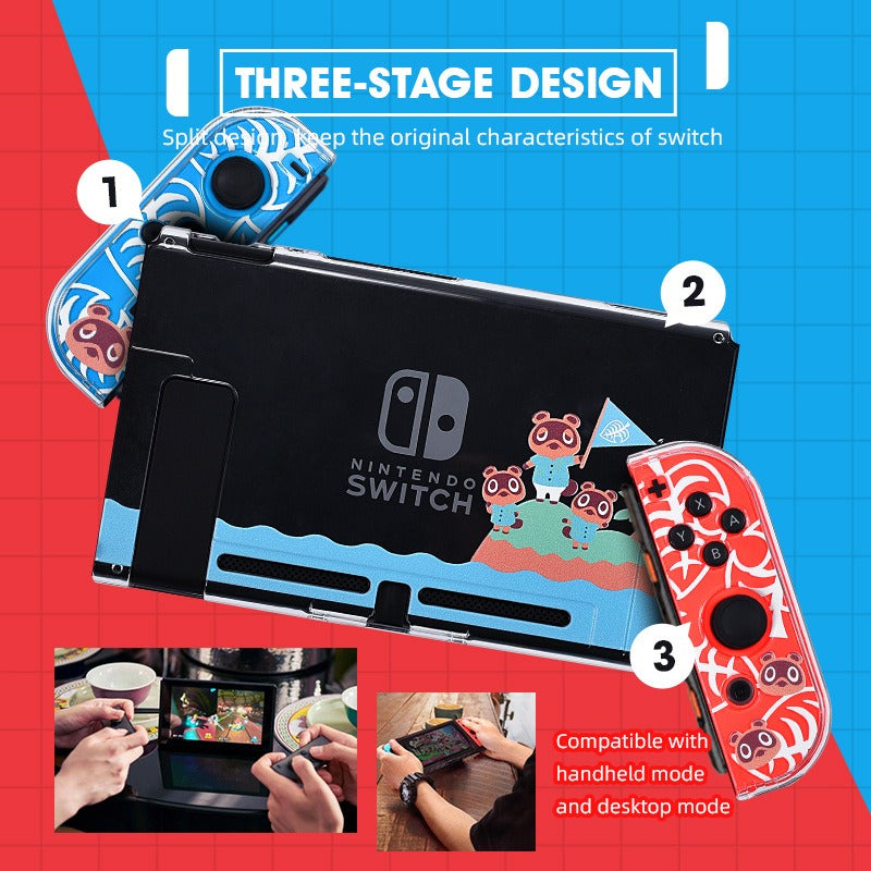 Suitable for Switch Crystal Case NS Host Personalized Protective Case Animal Forest Crystal Bear Case - V.I.P Digital Presence