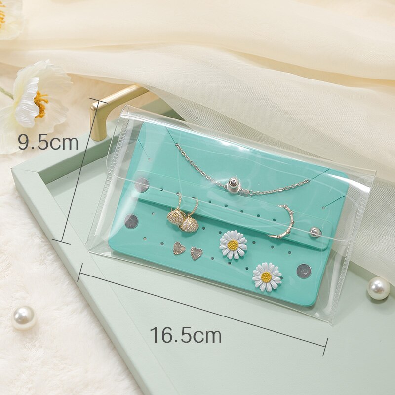 Mini Travel Jewelry Organizer Bag Clear TPU Gift Display Portable Storage Packaging Case Girl Earrings Jewellery Organizer Bags - V.I.P Digital Presence