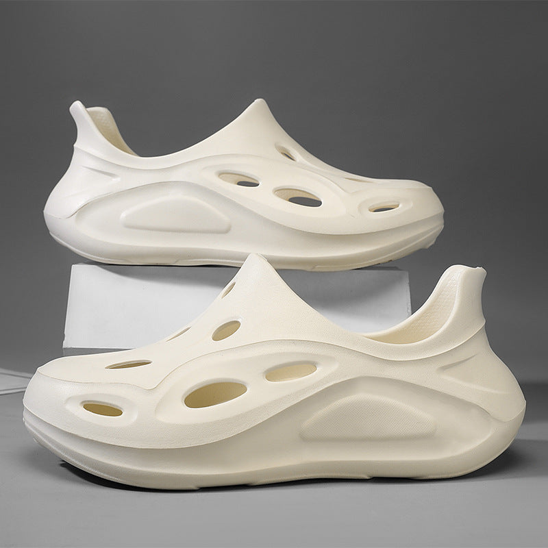 Soft soled toe hole slippers with simple breathable and comfortable fit for beach sandals - V.I.P Digital Presence