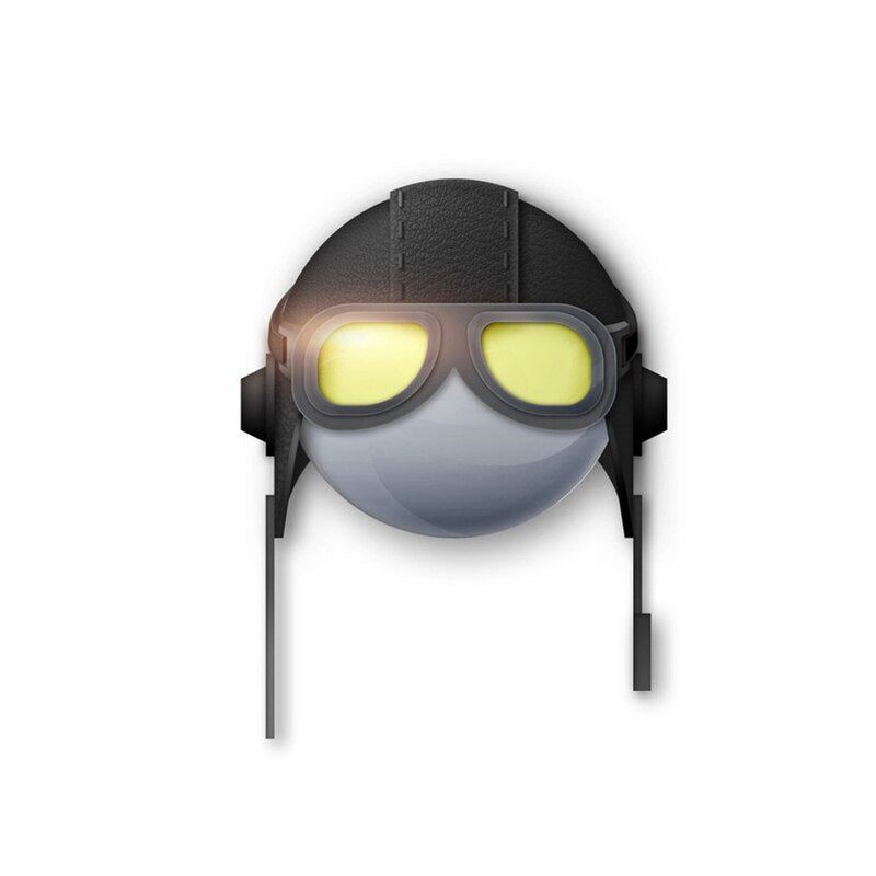 Creative Helmet Car Air Freshener Airborne Division Luxury Car Perfume Genuine Leather Strap Hanging Car Fragrance - V.I.P Digital Presence