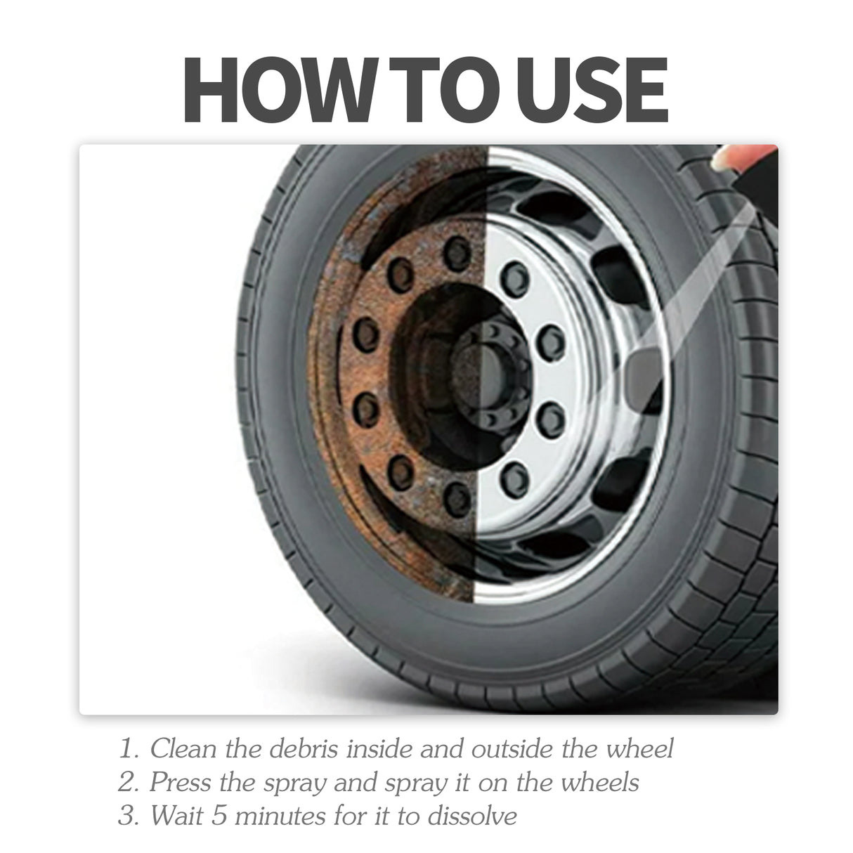 Car Brake Cleaner, Brake Disc Parts Wheel Hub Decontamination Polishing Maintenance Rust Remover - V.I.P Digital Presence