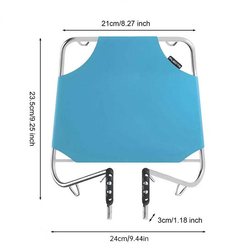 Folding front bike bag, metal bike basket, front carrier, panniers, bike luggage, mountain bike accessories - V.I.P Digital Presence