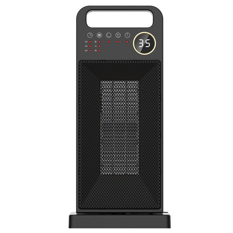 PTC Remote Control Electric Heater Touch Screen Vertical 120 Degree Shaking Head Heater - V.I.P Digital Presence