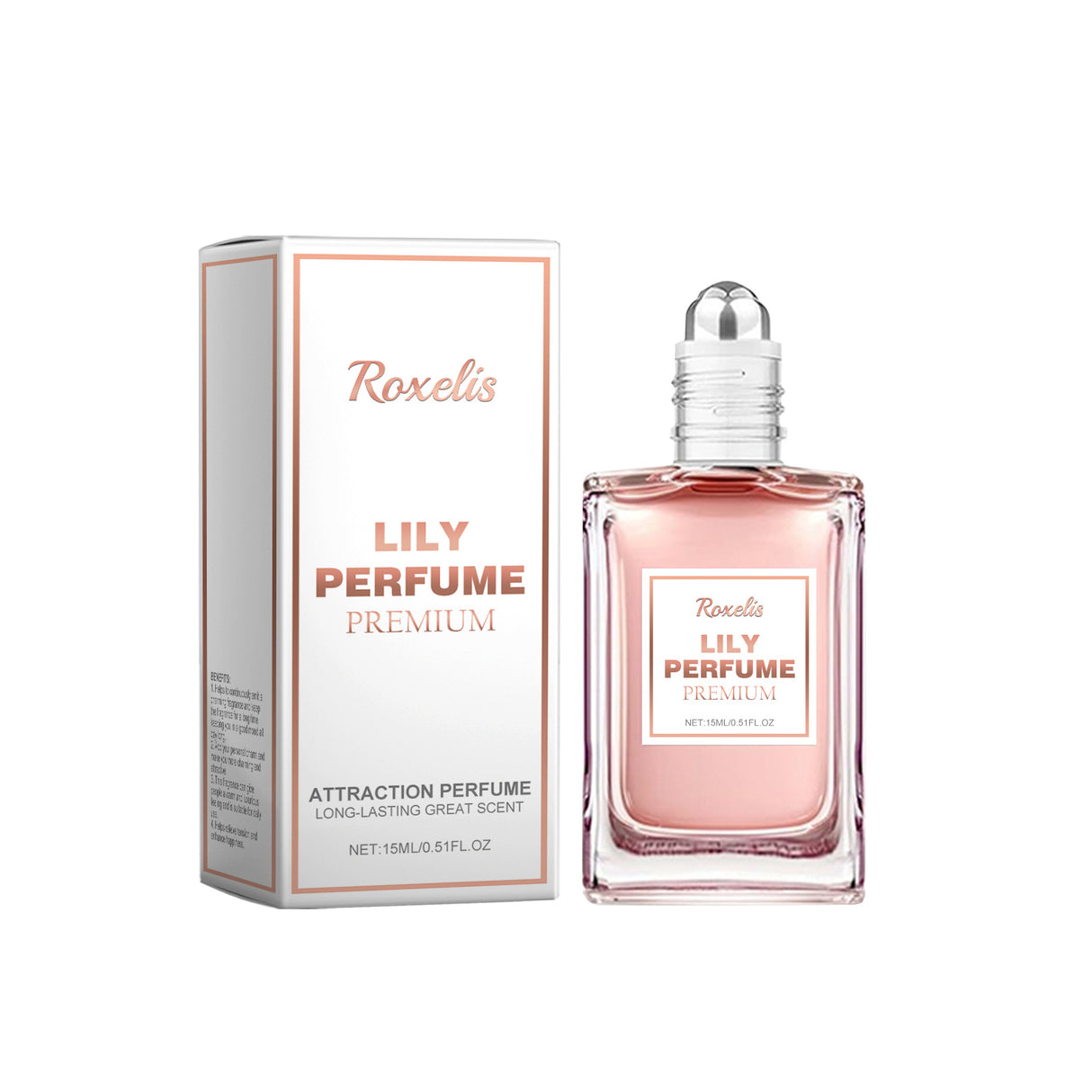 Premium Lily Perfume, Women's Lily Fragrance Fragrance Natural Fresh Stay Charm Ball Perfume - V.I.P Digital Presence