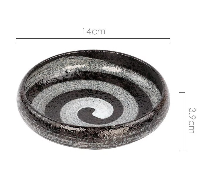 Creative retro ceramic plates plates dishes sushi plates tableware snack plates - V.I.P Digital Presence