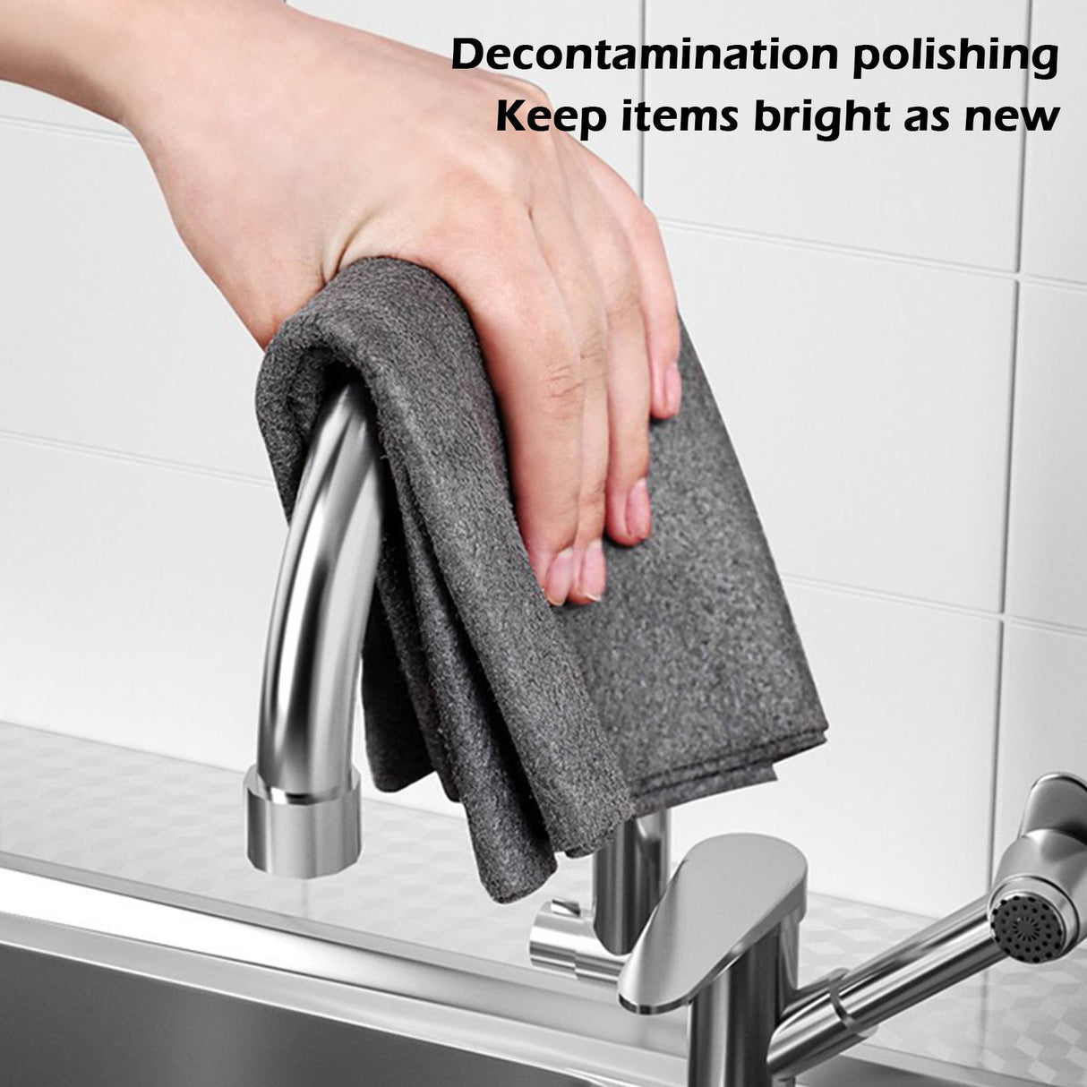 5pcs Magic Cloth Can Wipe The Glass Cloth Without Hair And Water Marks Magic Cloth Island Fiber South Korean Towel Water Absorbing Cloth - V.I.P Digital Presence