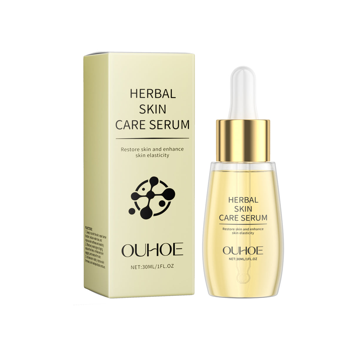 Esencia herbal para el cuidado de la piel, hidratante, nutritiva y que mejora la elasticidad de la piel, suaviza y humecta el rostro.