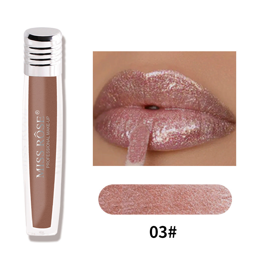 Candy Pearl Lip Gloss Liquid Matte Lip Gloss Without Color Loss And Non-Sticky Cup Velvet Lip Glaze - V.I.P Digital Presence