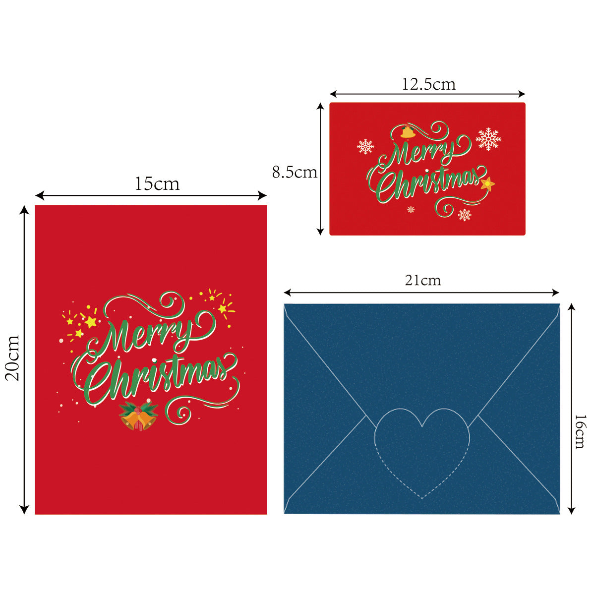 Christmas 3D greeting card, Christmas tree, little penguin cartoon, cute paper carving, handwritten message greeting card - V.I.P Digital Presence