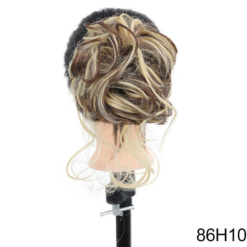 Synthetic Messy Curly Claw Hair Bun Chignon Hair Extensions Scrunchy Fake False Hair With Tail for Women Hairpieces - V.I.P Digital Presence