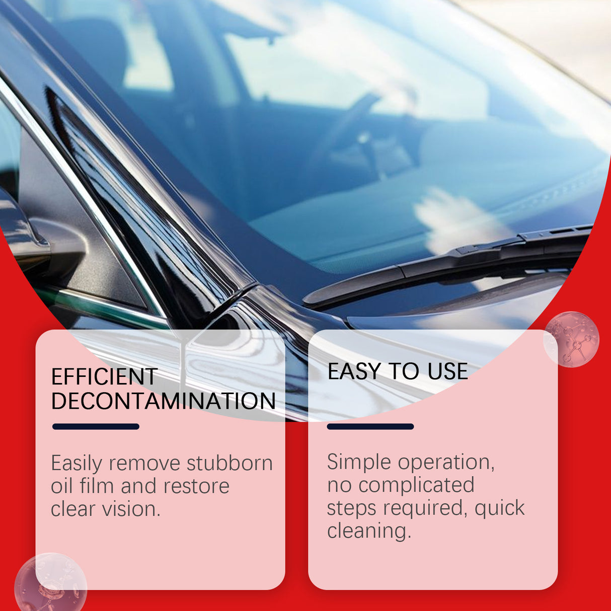 Automotive Glass Oil Film Cleaning Cream, Effectively Clean Glass Stains And Oil Stains Clear Vision - V.I.P Digital Presence