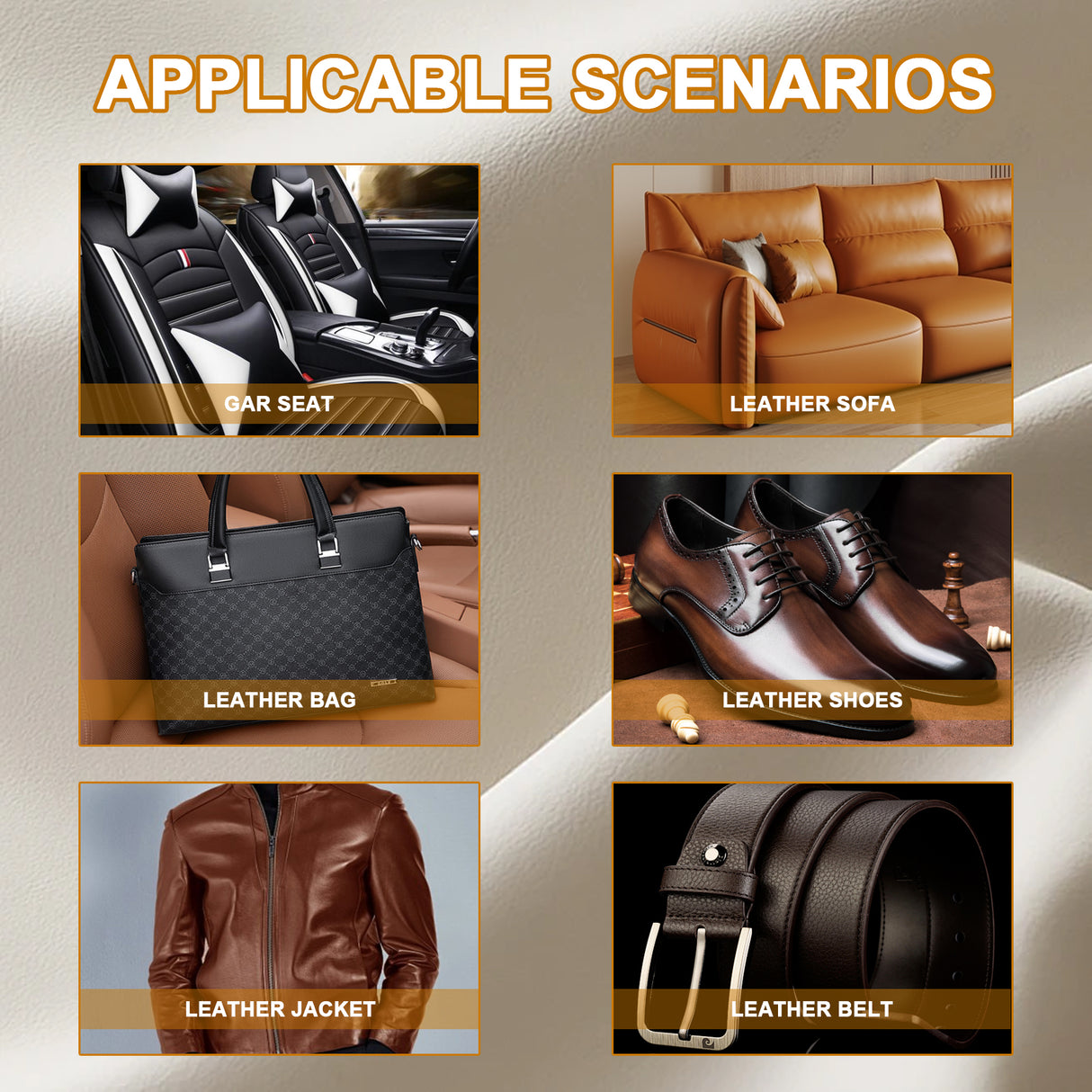 Leather Care Wax Car Seat Furniture Sofa Leather Shoes Care Refurbishment Maintenance Portable Care - V.I.P Digital Presence