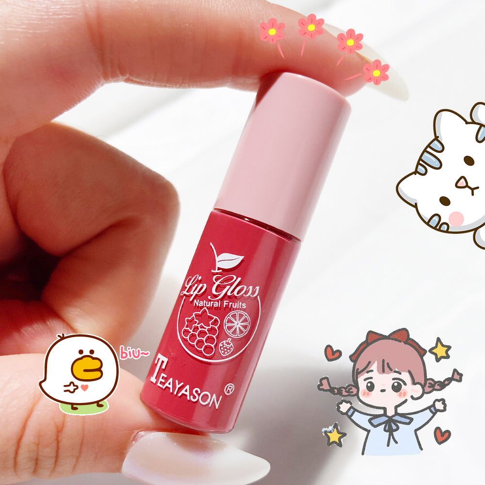 Dudu Lip Gloss Colorless Transparent Lip Gloss Bright Crystal Lip Gloss Glass Lip Fine Glitter Pearl With Shiny Jelly Color - V.I.P Digital Presence