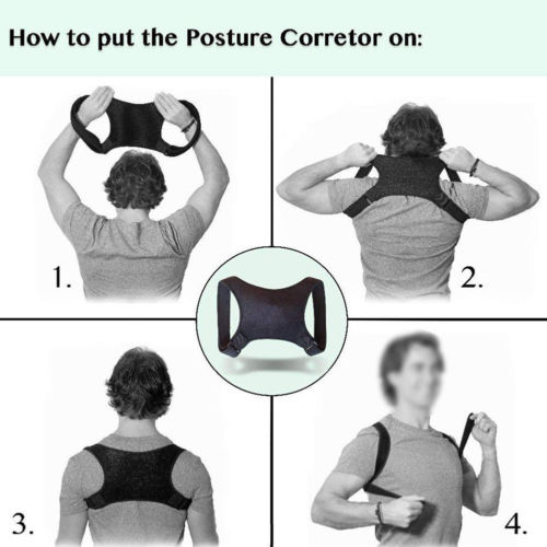 New Spine Posture Corrector Protection Back Shoulder Posture Correction Band Humpback Back Pain Relief Corrector Brace - V.I.P Digital Presence